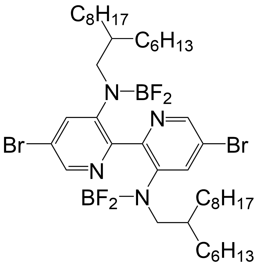 5,5'-dibromo-N3,N3'-bis (difluoroboranyl)-N3,N3'-bis (2-hexyldecyl)-[2,2'-bipyridine]- 3,3'-diamine/